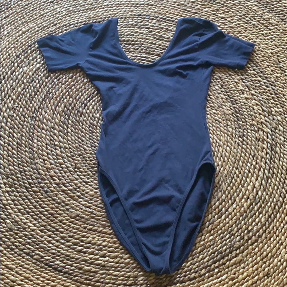 American Apparel Navy Blue Body Suit